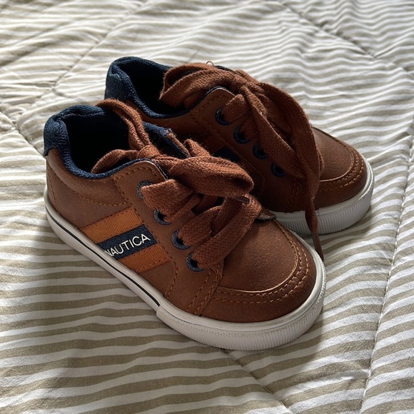 Nautica Other - Nautica Infant Shoes- Brown & Navy